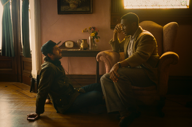 Director Joe Talbot (left) and actor Johnathan Majors (right)